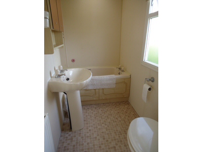 Olcote Farm Static Caravan Bathroom