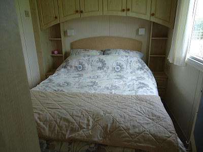 Olcote Farm Static Caravan Double Bedroom
